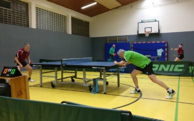 Tischtennis startet mit vier Teams