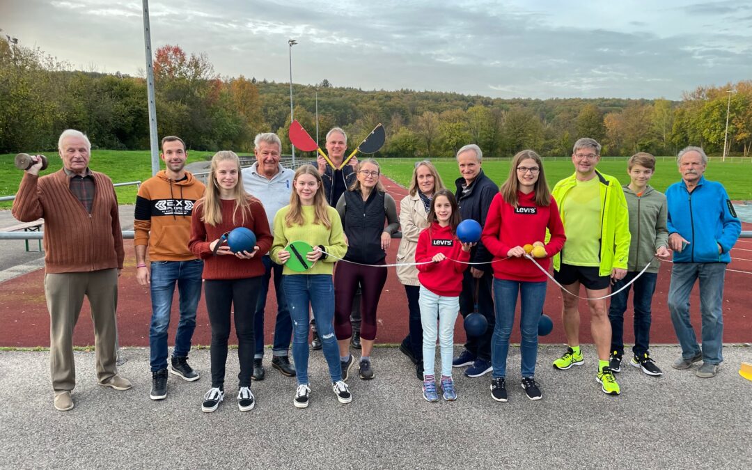 40 Teilnehmer schaffen Sportabzeichen