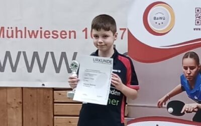 Marcel Becker holt 2. Platz bei Landes-Meisterschaft