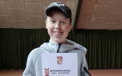 Julian Schäufele wird Bezirksmeister